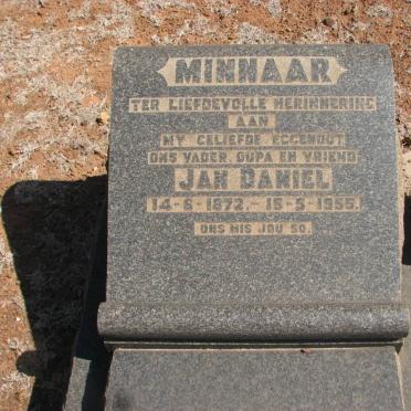 MINNAAR Jan Daniel 1872-1955 & Johanna Gerharda Stefina 1877-1959 #1