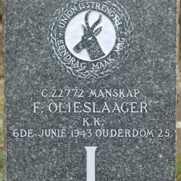 OLIESLAAGER F. –1943 #2