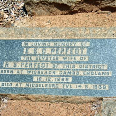 PERFECT E.S.C. 1869-1938