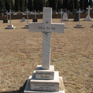 PALMER Herbert Appleton -1901