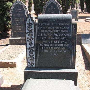 ROOYEN J.F.R., van 1887-1946