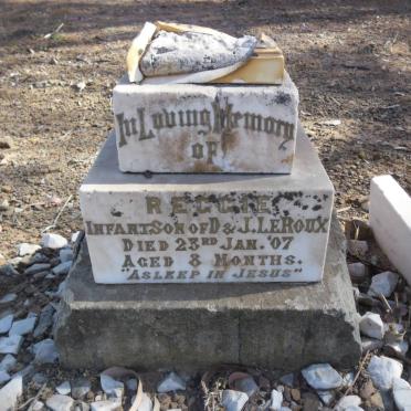 ROUX Reggie, le -1907