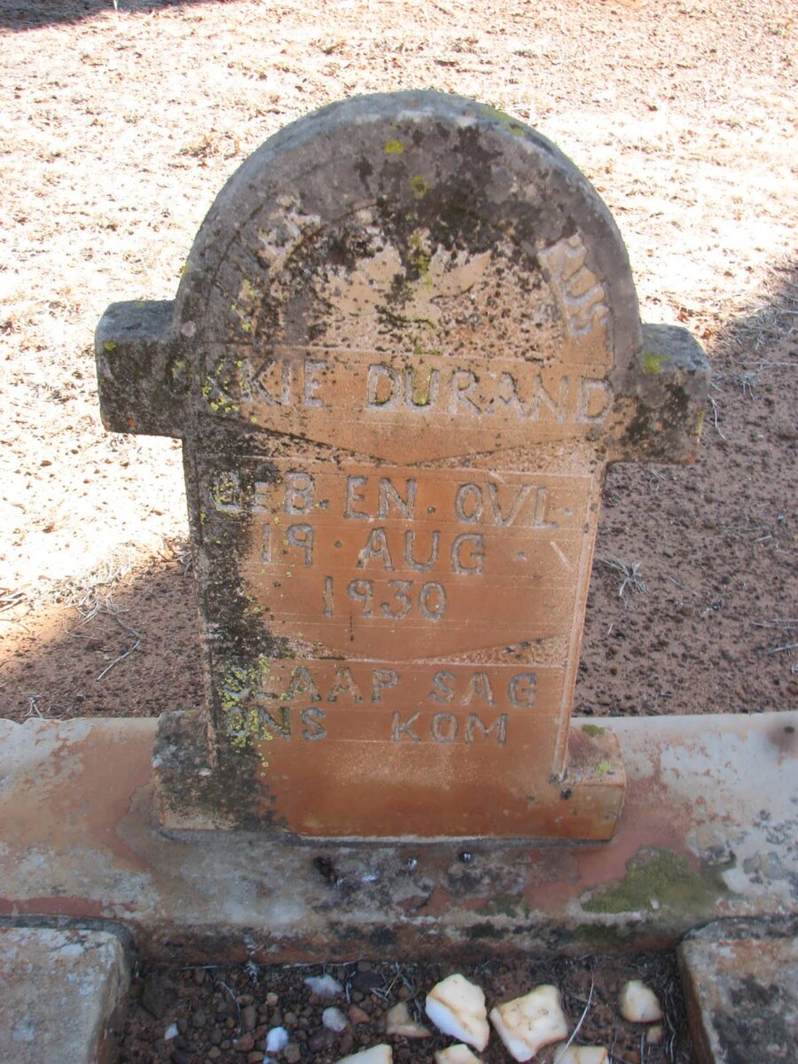 RAND Okkie, du 1930-1930