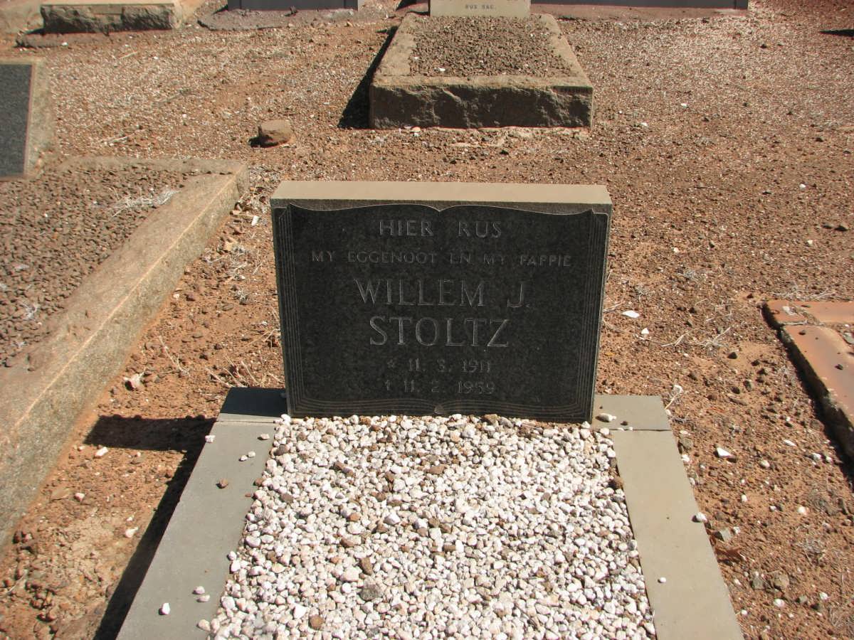 STOLTZ Willem J. 1911-1959