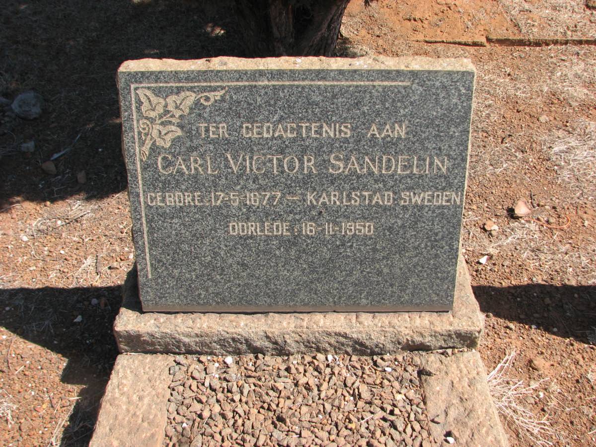 SANDELIN Carl Victor 1877-1950