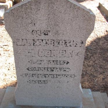 SCHOOMBEE Jan Albertus 1867-1941