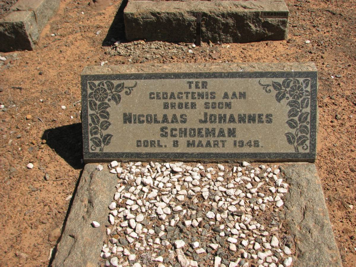 SCHOEMAN Nicolaas Johannes -1948