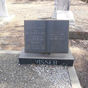 VISSER Louisa Joubertha 1903-1979