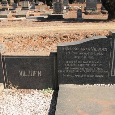VILJOEN Anna Susanna nee OOSTHUYSEN 1892-1953