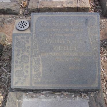 WHEELER Jacoba S.J.F. nee JANSEN VAN RENSBURG 1891-1968