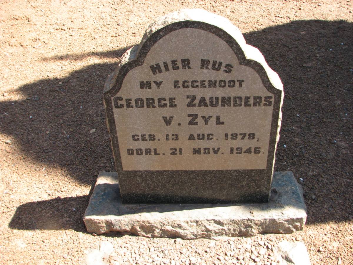 ZYL George Zaunders, v. 1878-1946