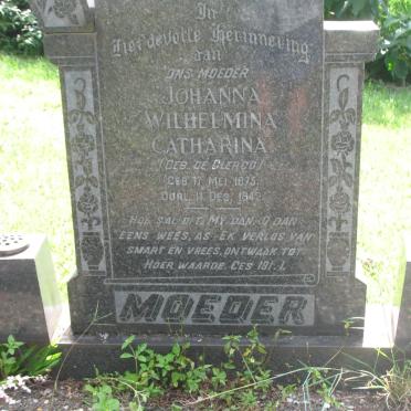 Geb. 17 Mei 1875
Oorl. 11 Desember 1942