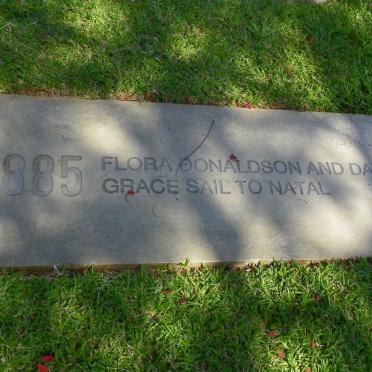 05. Flora DONALDSON and daughter Grace sail to Natal 1885