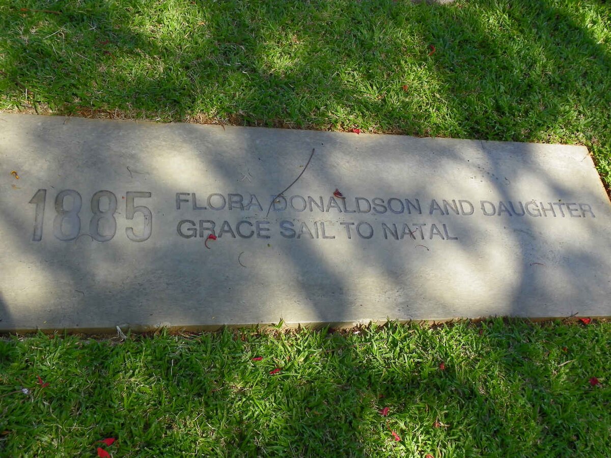 05. Flora DONALDSON and daughter Grace sail to Natal 1885