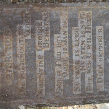 BEHRENS Volentine George 1871-1936