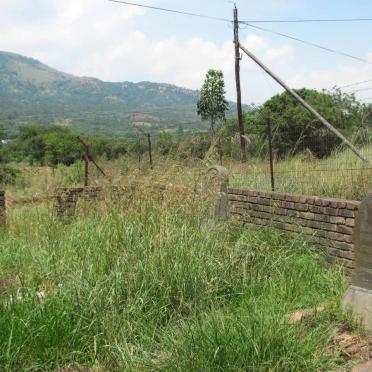 1. Overview inside the cemetery