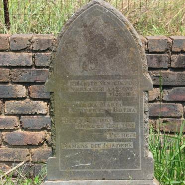 VENTER Catharina Maria nee BOTHA 1865-1932