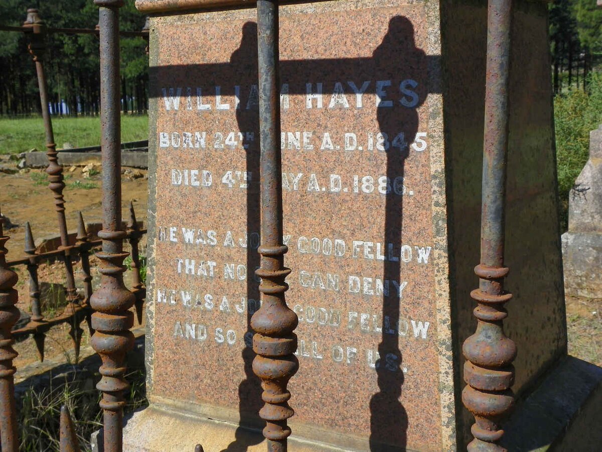 HAYES William 1845-1886