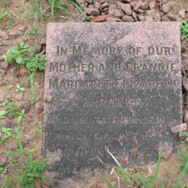 BARRETT Margaret Elizabeth ?