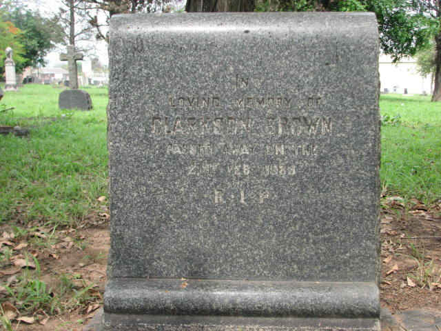 BROWN Clarkson -1983