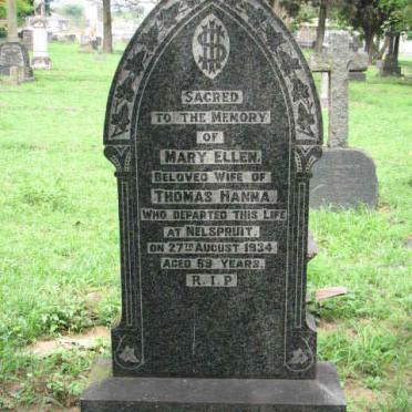 HANNA Mary Ellen -1934