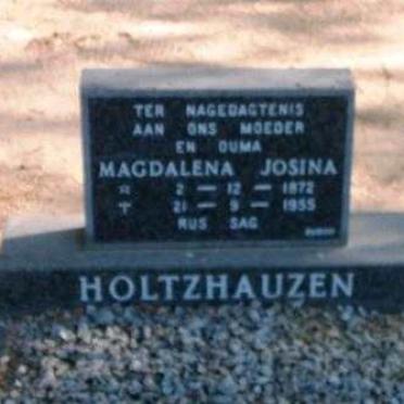 HOLTZHAUZEN Magdalena Josina 1872-1955