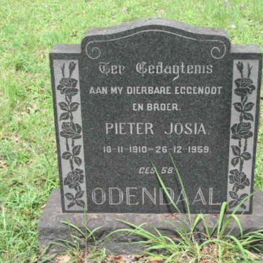 ODENDAAL Pieter Josia 1910-1959