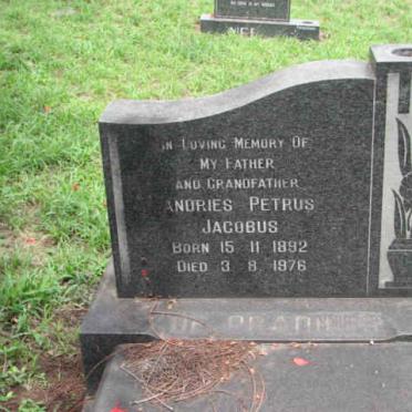 PRADINES Andries Petrus Jacobus, de 1892-1976