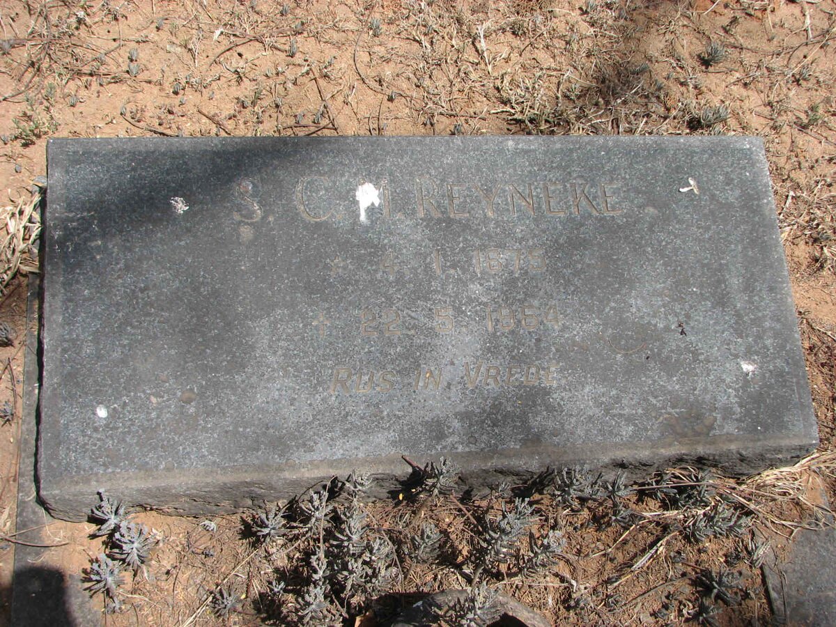 REYNEKE S.C.?. -1964