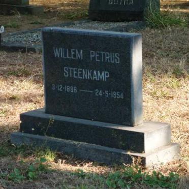 STEENKAMP Willem Petrus 1886-1954