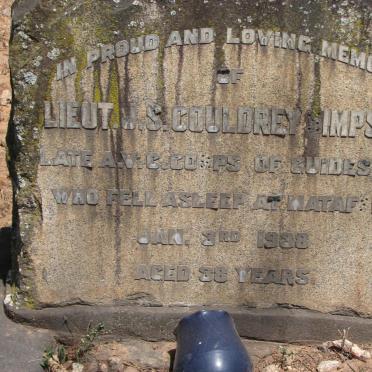 SIMPSON J.S., Couldrey -1938