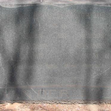 WALT Hendrik, van der ? &amp; Susanna Johanna ?