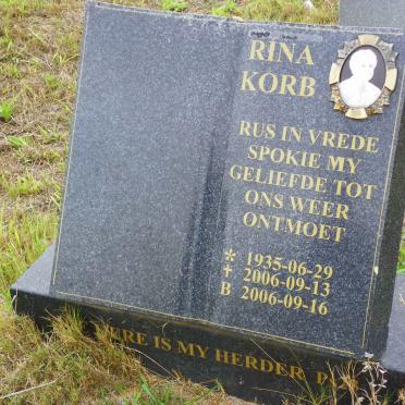 KORB Rina 1935-2006