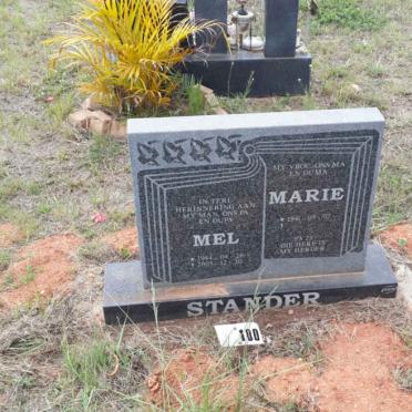 STANDER Mel 1944-2005 &amp; Marie 1941-