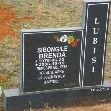 LUBISI Sibongile Brenda 1979-2006