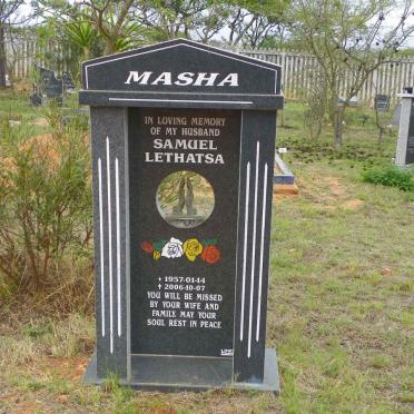 MASHA Samuel Lethatsa 1957-2006