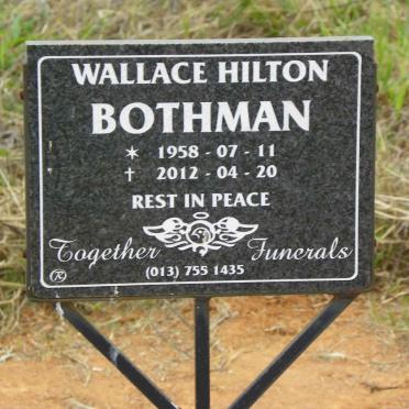 BOTHMAN Wallace Hilton 1958-2012