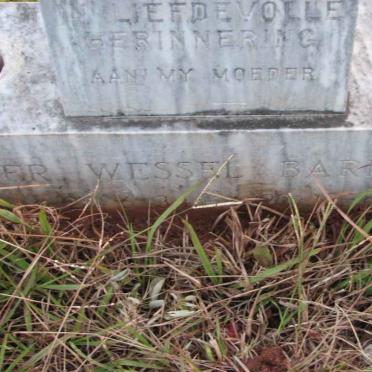 BARNARD Hester Wessel ??-??