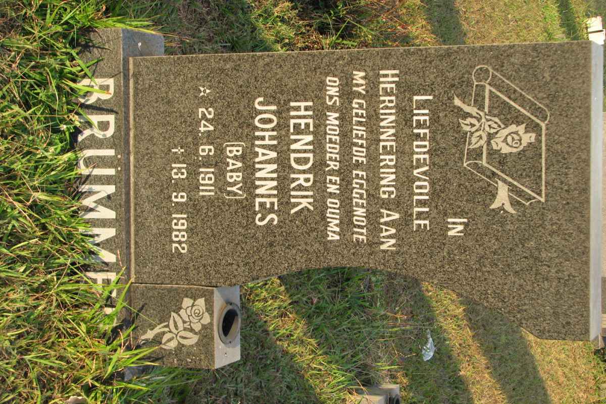 BRÜMMER Hendrik Johannes 1911-1982