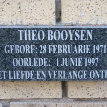 BOOYSEN Theo 1971-1997
