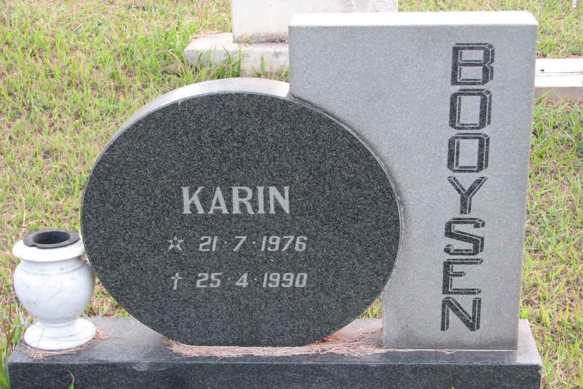 BOOYSEN Karin 1976-1990