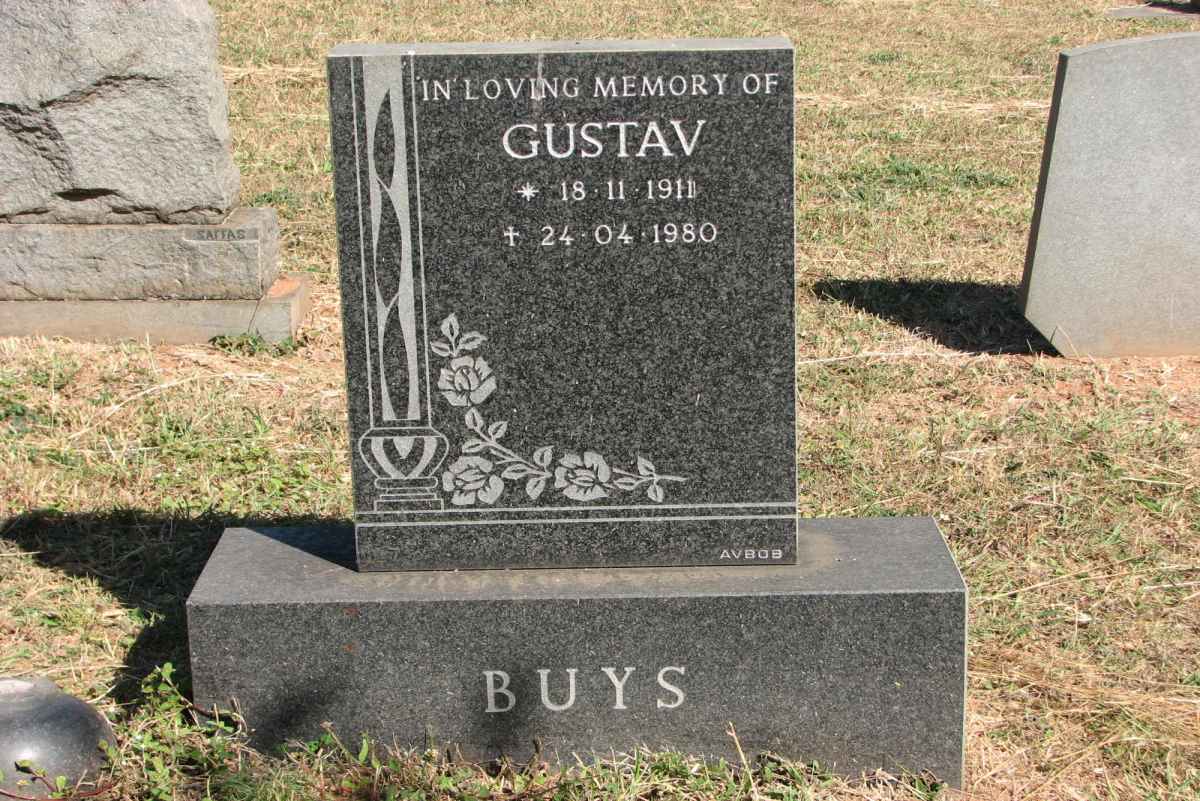 BUYS Gustav 1911-1980