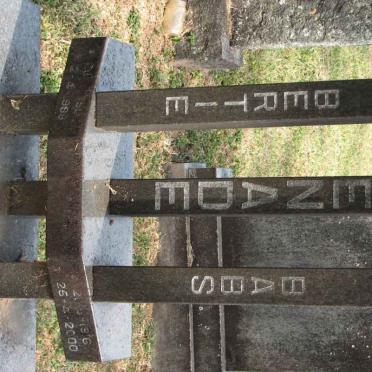 BENADE Bertie 190?-1986 &amp; Babs 1916-2000