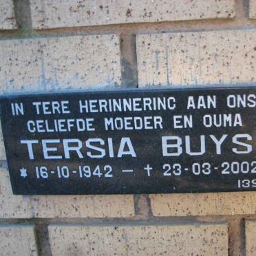 BUYS Tersia 1942-2002