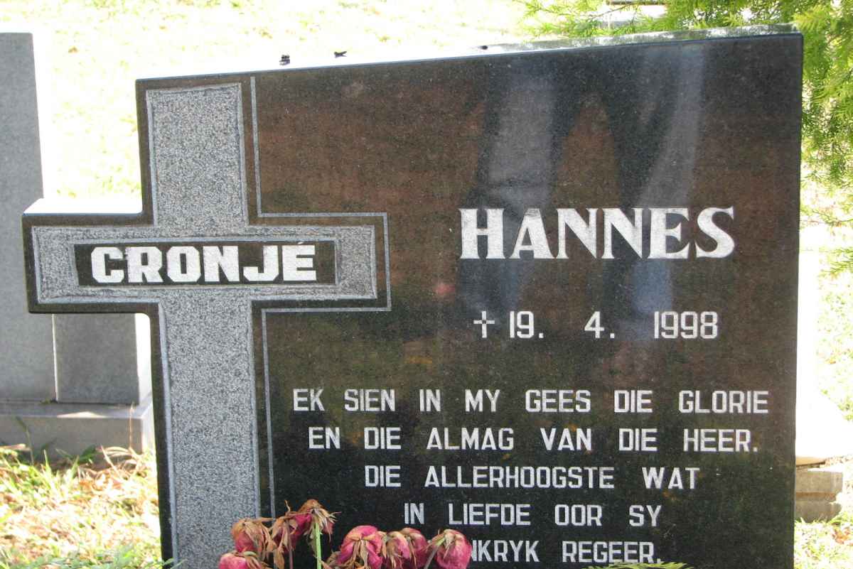 CRONJE Hannes -1998