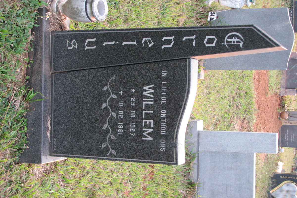 CORNELIUS Willem 1927-1981