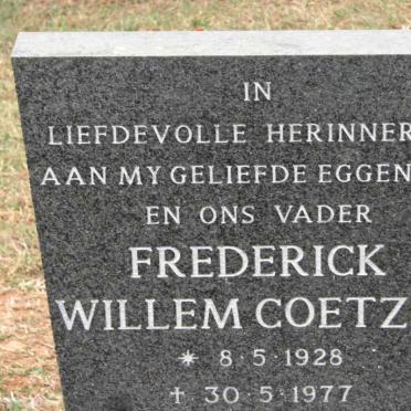 COETZEE Frederick Willem 1928-1977
