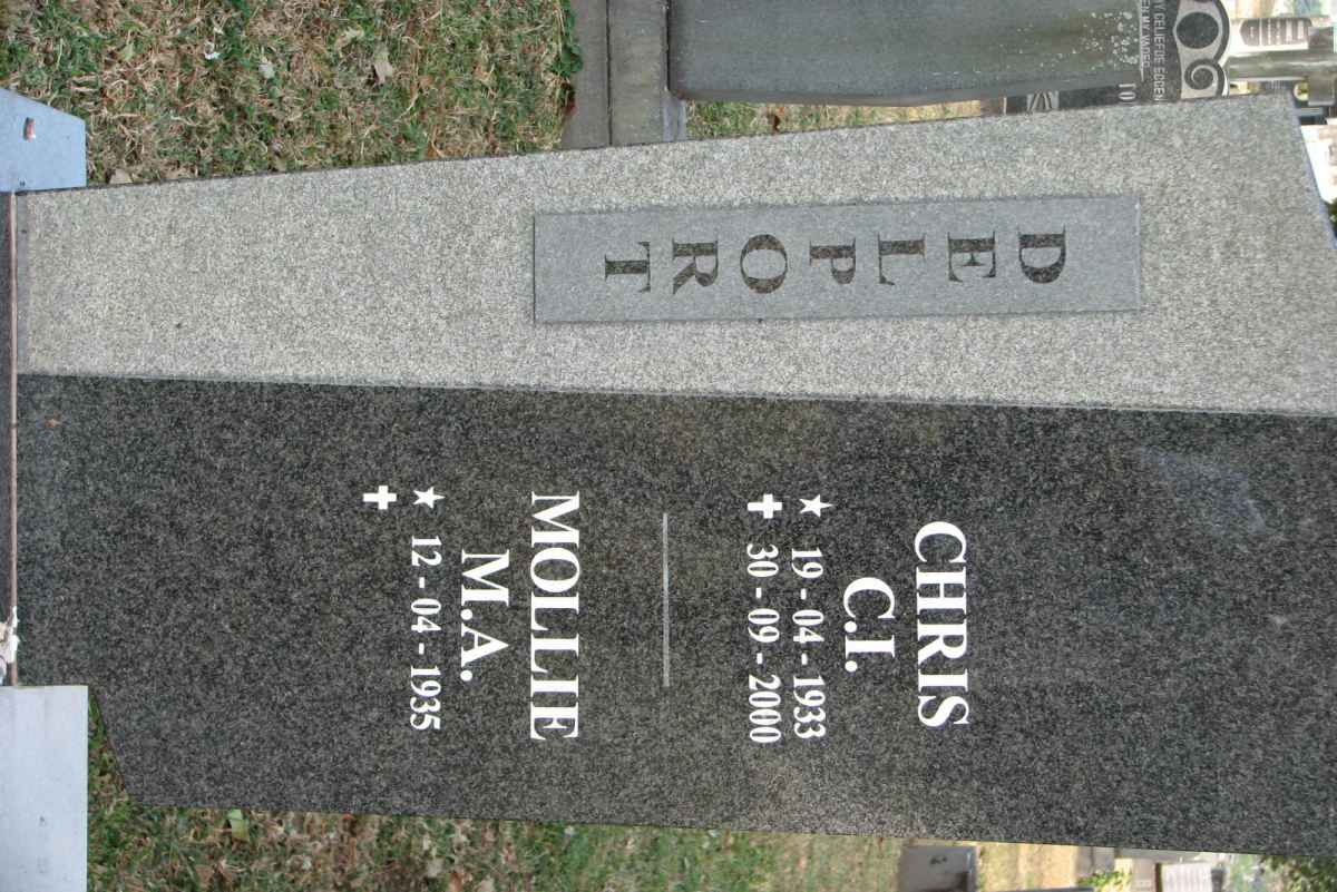 DELPORT C.I. 1933-2000 &amp; M.A. 1935-