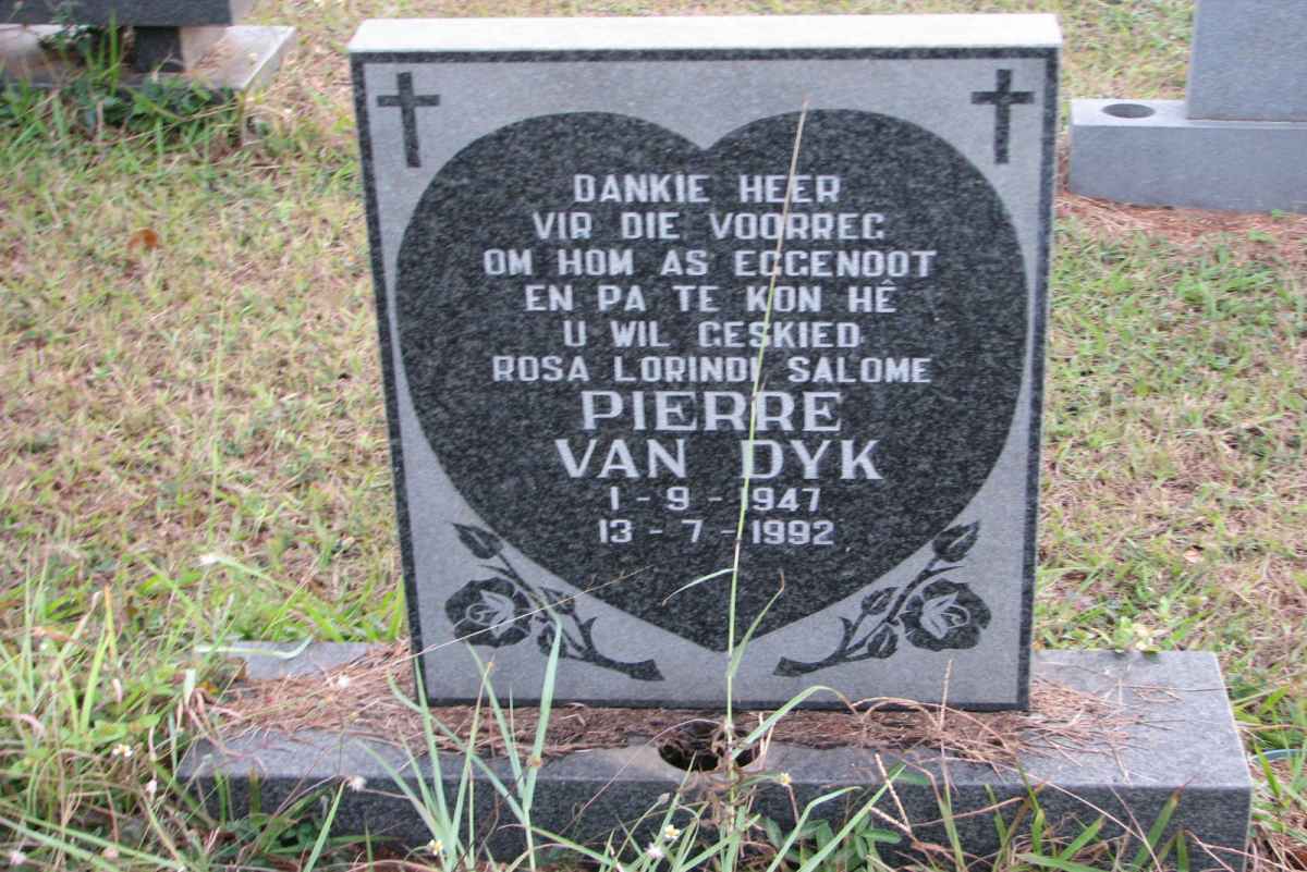 DYK Pierre, van 1947-1992