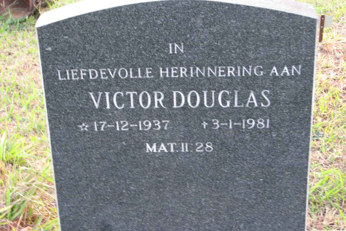 DOUGLAS Victor 1937-1981